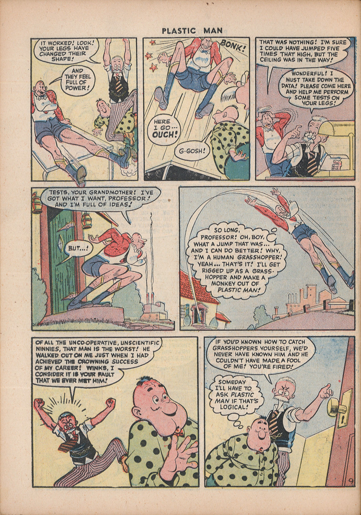 Plastic Man (1943) issue 6 - Page 44