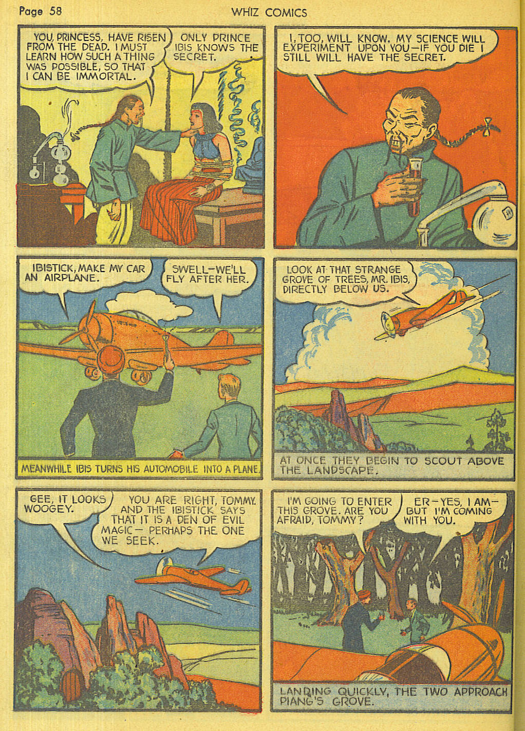 WHIZ Comics issue 9 - Page 60