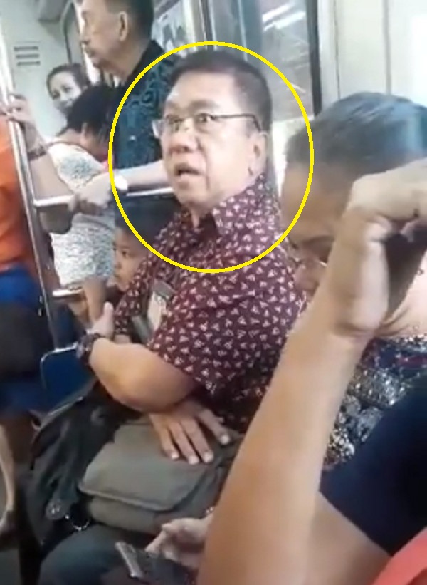 Lawyer Slammed for Arrogantly Making Kids Stand Up at LRT Because He Wants to Sit