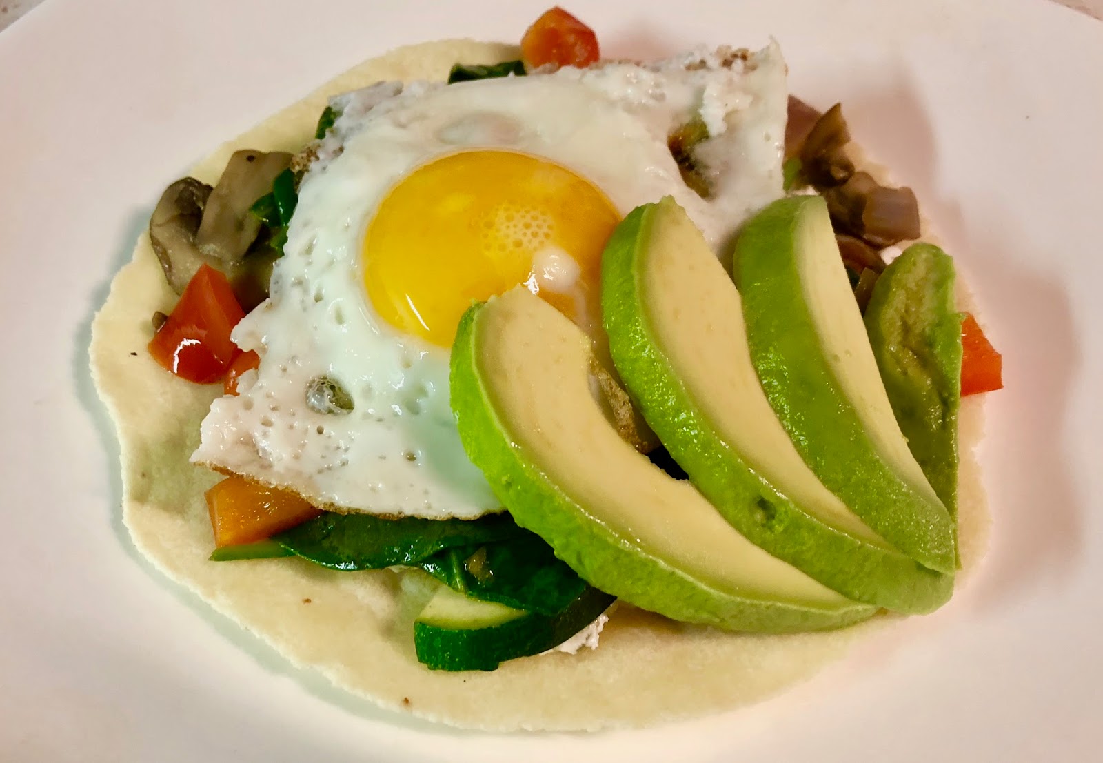 Egg & Avocado Tortilla