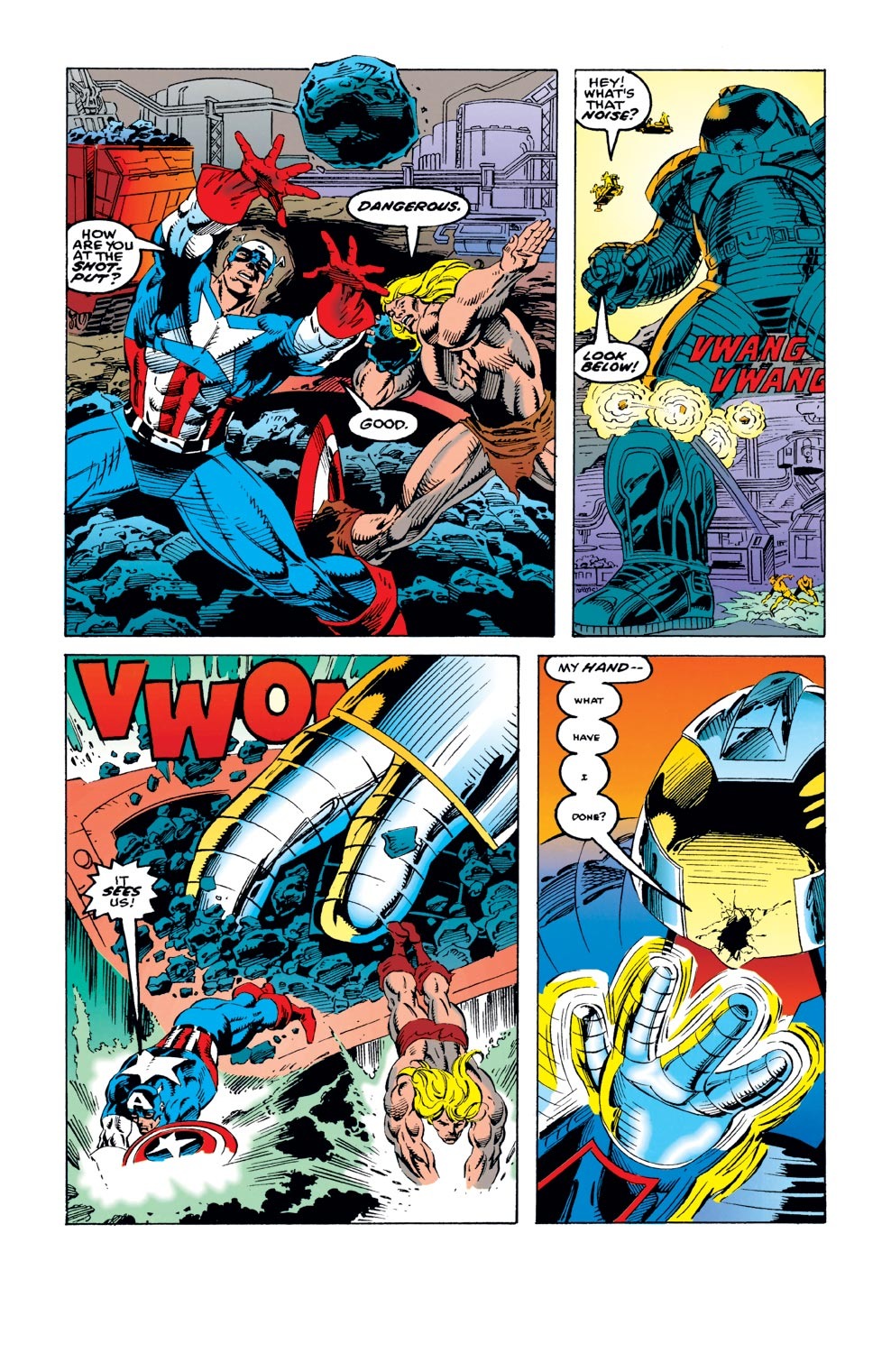 Read online Captain America (1968) comic -  Issue #417 - 23