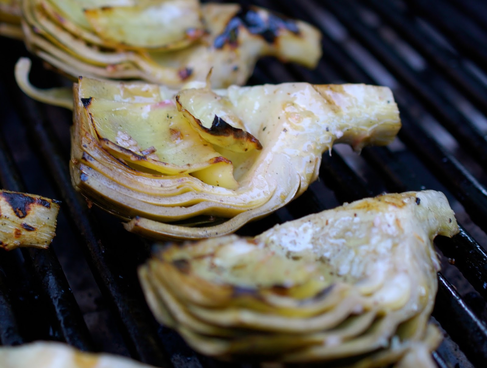 Cooking with Larue Marinated Grilled Artichokes