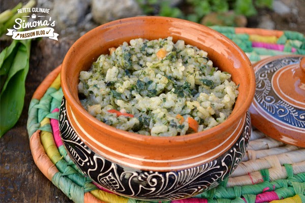 Orez cu leurda si urzici