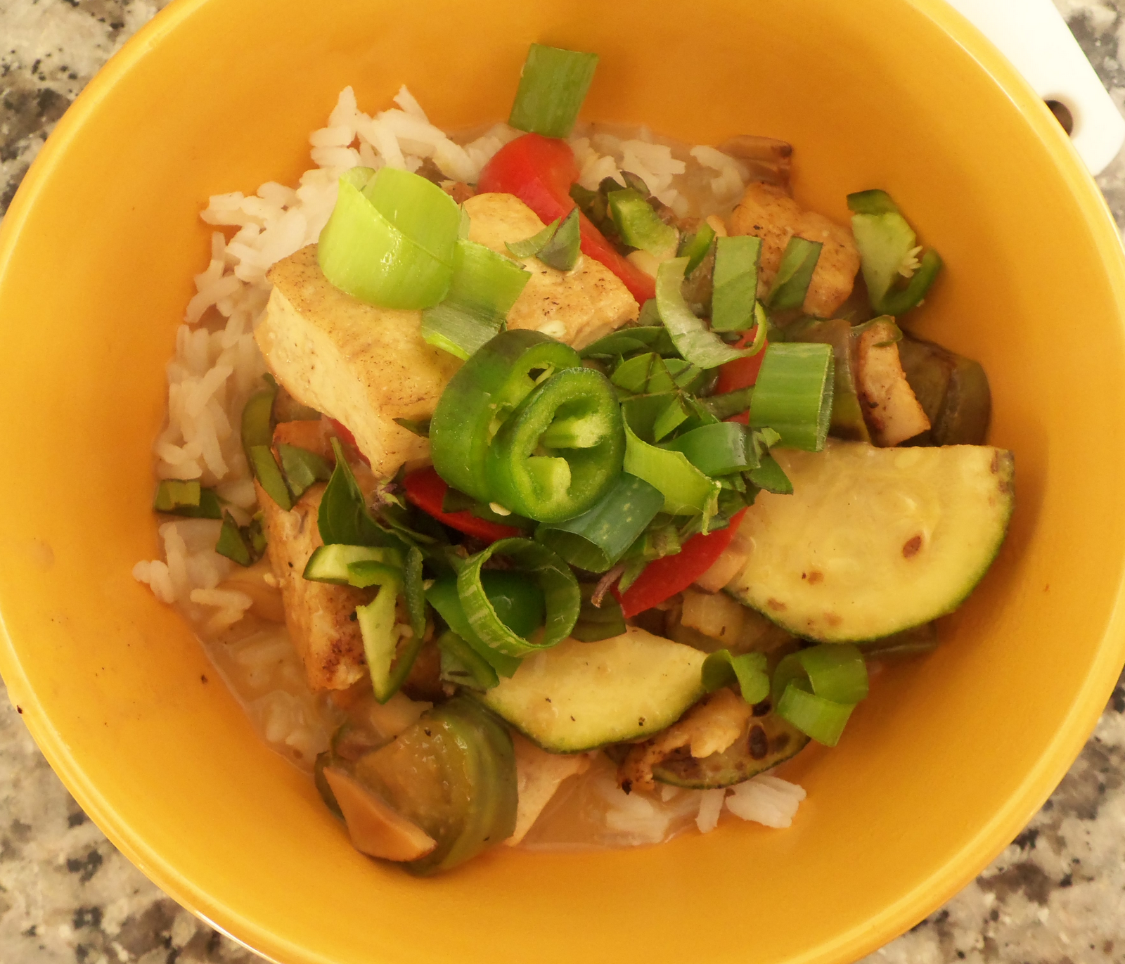 herb n studies: Thai Eggplant Green Curry
