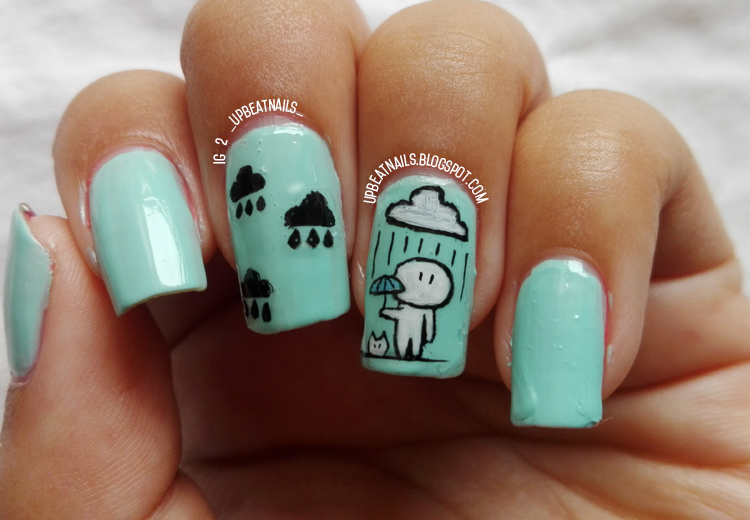 3. "Cute Rainy Day Nails" - wide 2