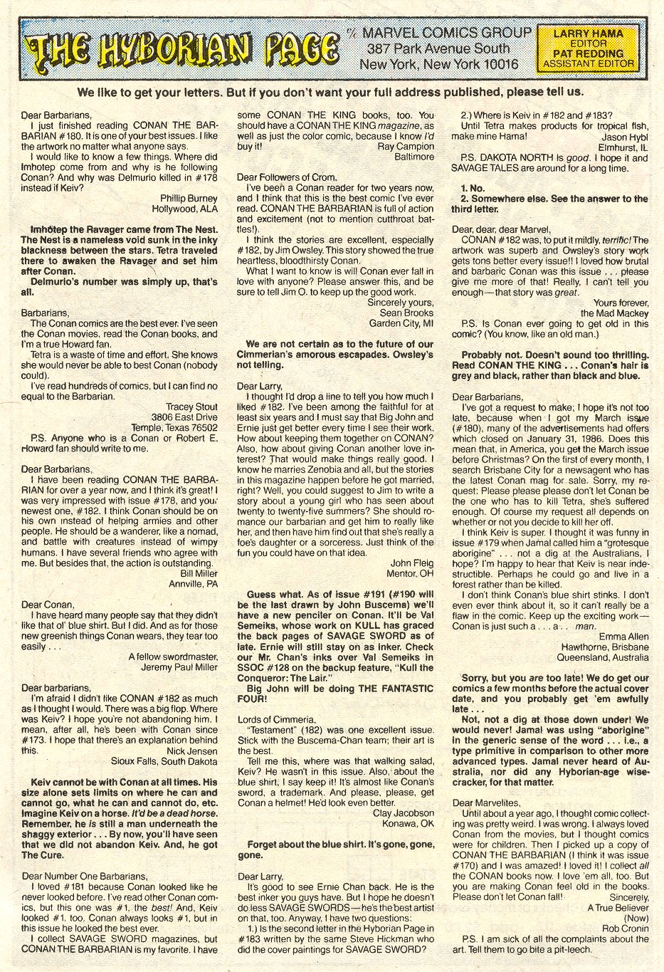 Conan the Barbarian (1970) Issue #187 #199 - English 25