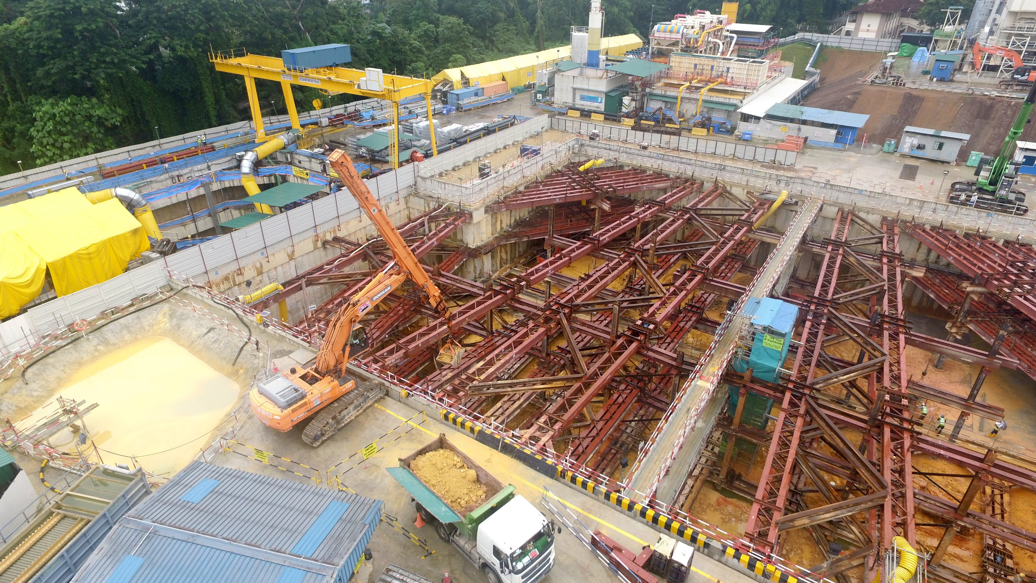 Thomson Line Construction Mount Pleasant Excavation (II)