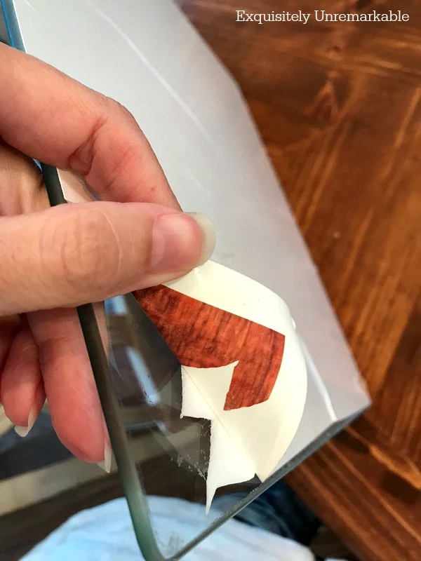 Removing The A Sticker From Glass Cutting Board