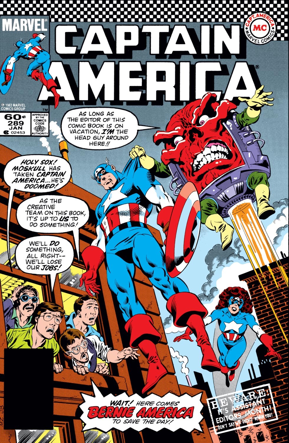 Read online Captain America (1968) comic - Issue #289 - 1