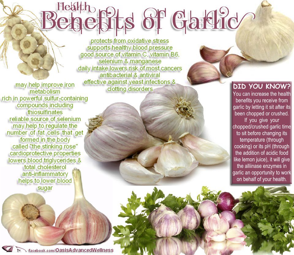 how is garlic good for you