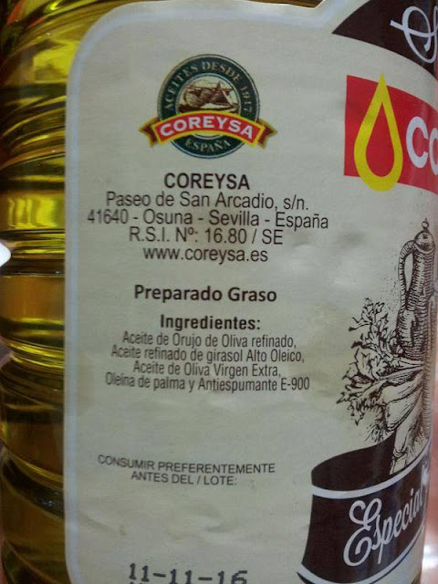 Aceite de orujo de oliva