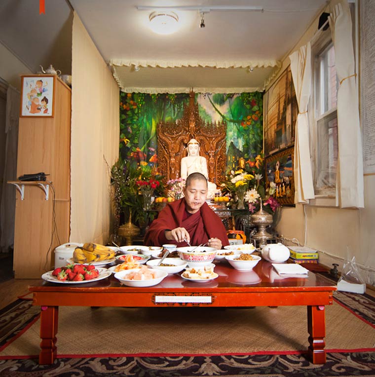 Fotógrafa Miho Aikawa registra como os Nova yorquinos se alimentam