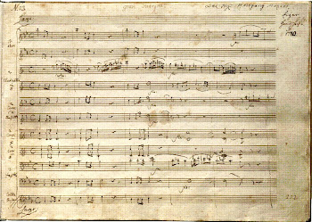 mozart original sheet music for sale mozart original sheet music for sale