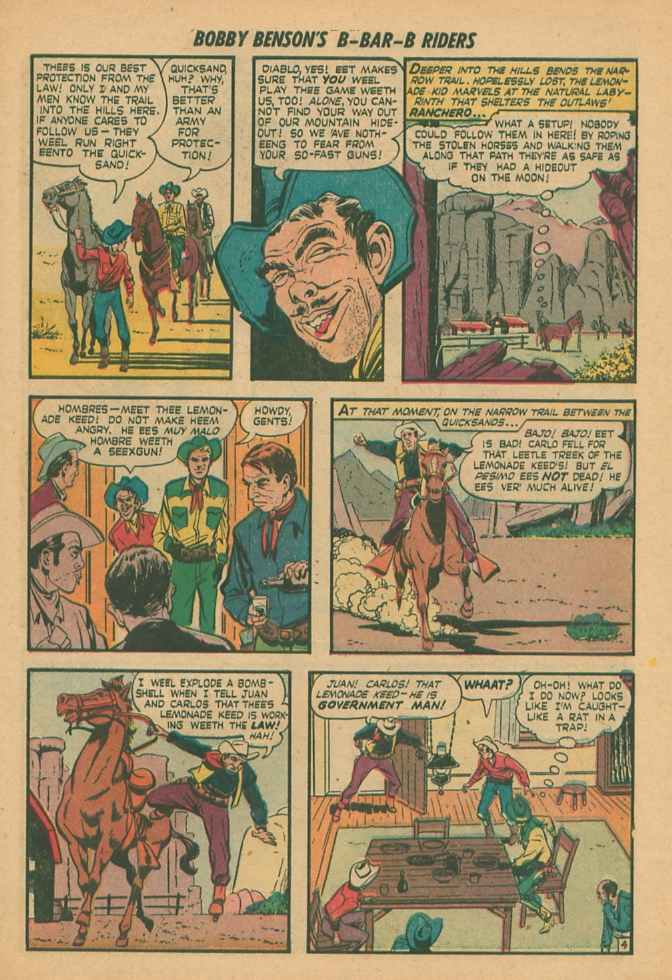 Read online Bobby Benson's B-Bar-B Riders comic -  Issue #2 - 31