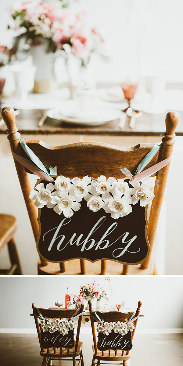 wedding inspiration for a sweettable and guest tables | Creative Bag