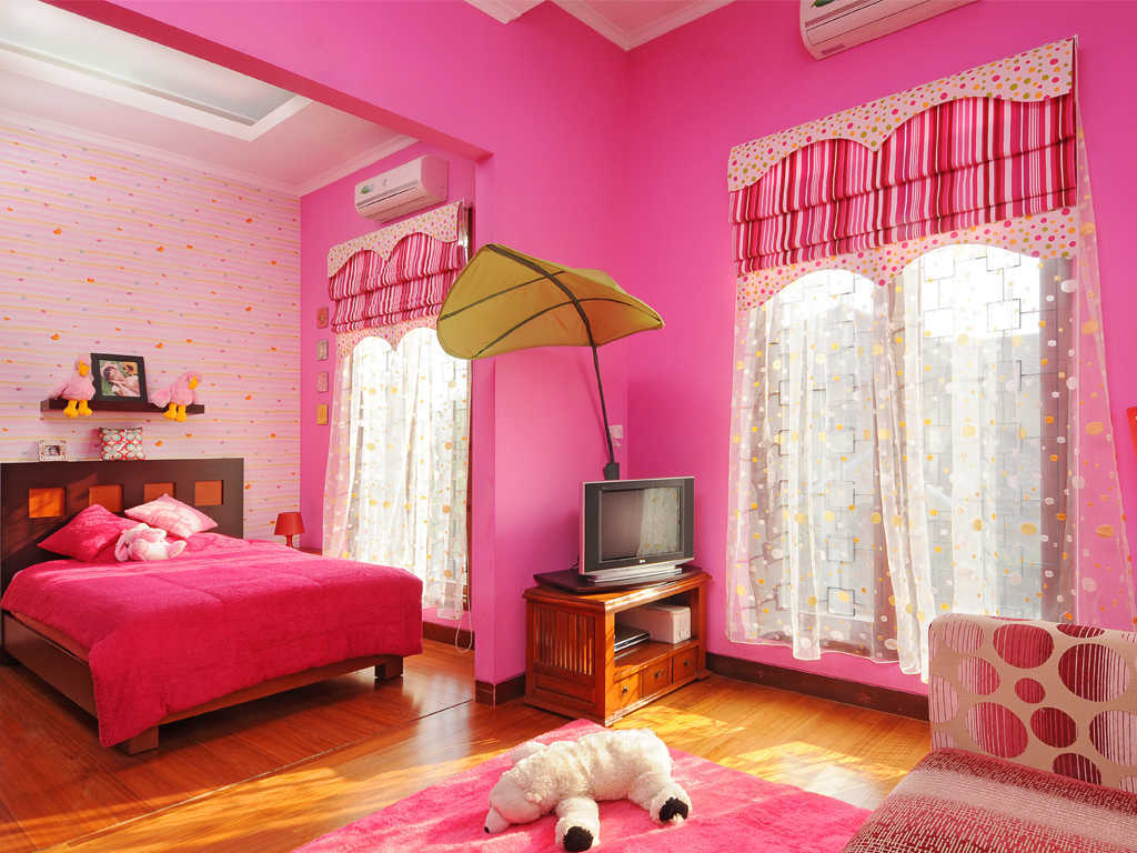Dekorasi Kamar  Tidur Remaja Cewek Bertema Pink Paling 