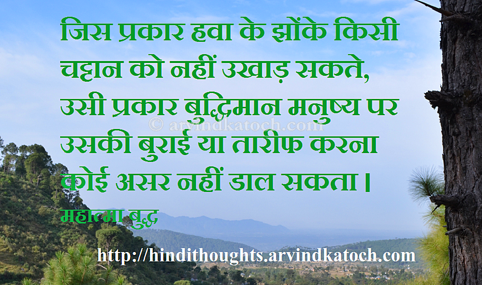 Hindi Thought Picture Message On Intelligent Man ब द ध म न मन ष य By Mahatma Budha Hindi Thoughts Suvichar