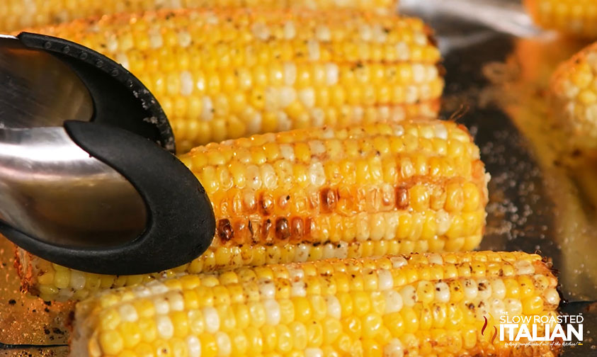 Corn on the Cob in the Oven + Video