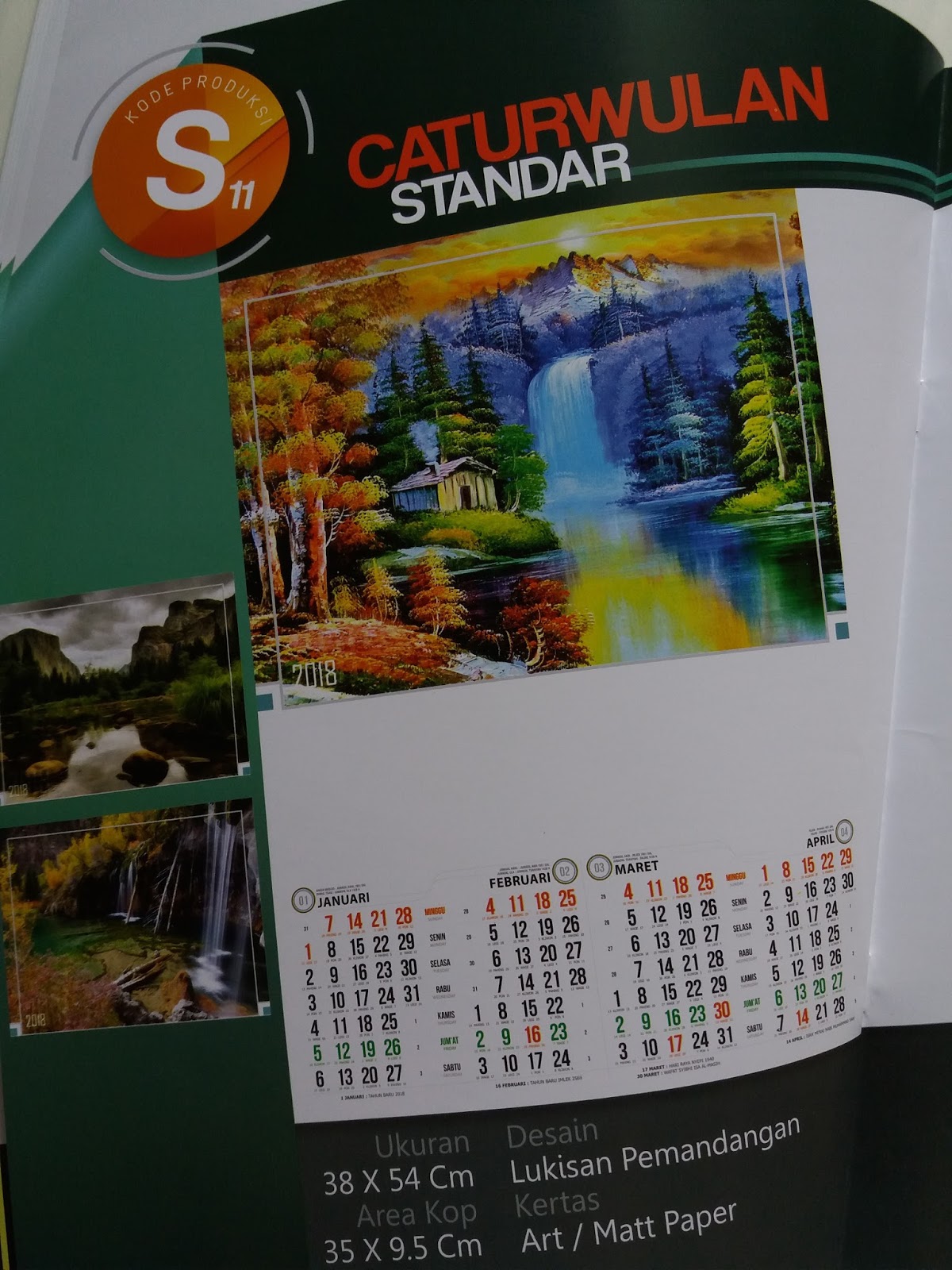 jual kalender murah di pandan cetak sablon murah jual kalender murah di pandan cetak sablon murah