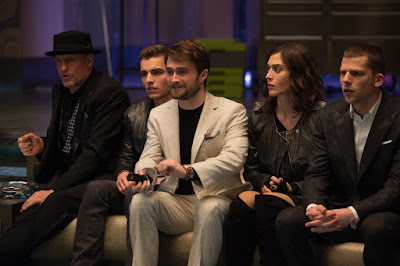 Jesse Eisenberg, Lizzy Caplan, Dave Franco and Daniel Radcliffe in Now You See Me 2