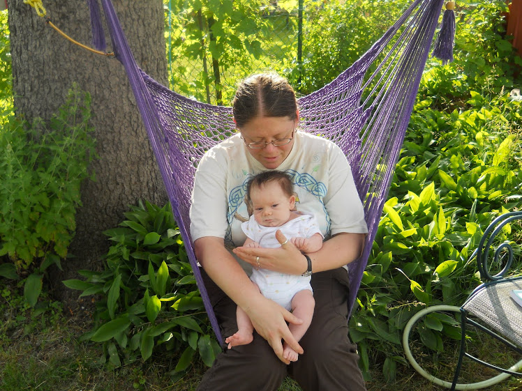 Mommy & Ethan hanging out