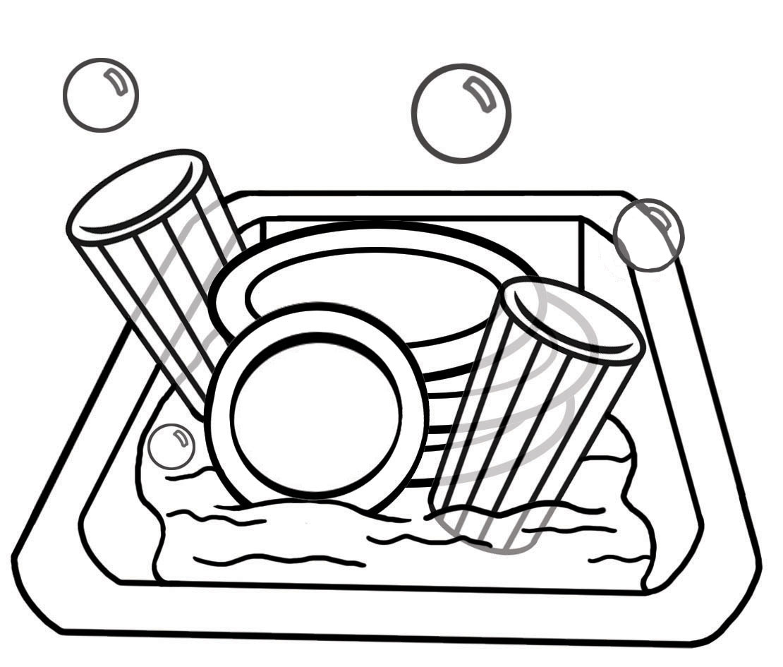 free clipart images dirty dishes - photo #29