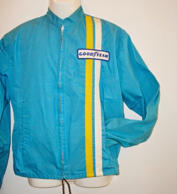 THRIFT SCORE...and more...: vintage Nylon Racing Jackets...