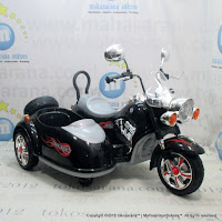 Pliko PK1878N Tandem Motorcycle Rechargeable-battery Operated Toy Motorcycle