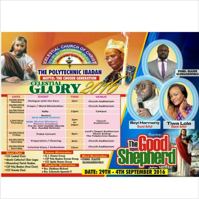 celestial church of christ symphony orchestra new month service celestial theme word