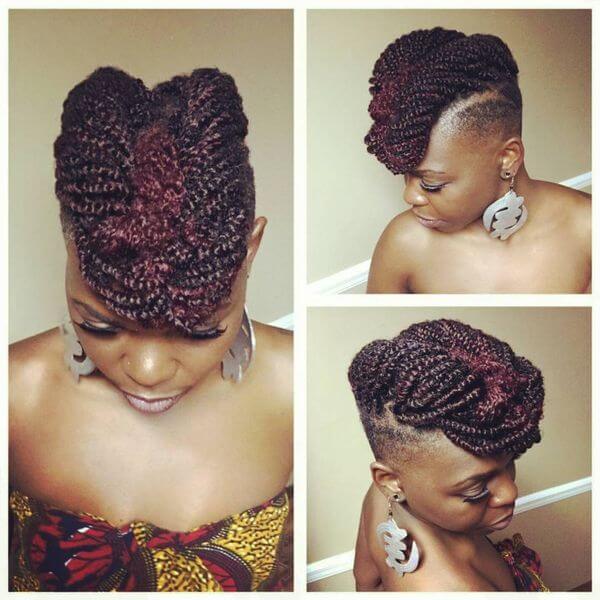 39 Nubian Twist Braids Hairstyles For African American Women