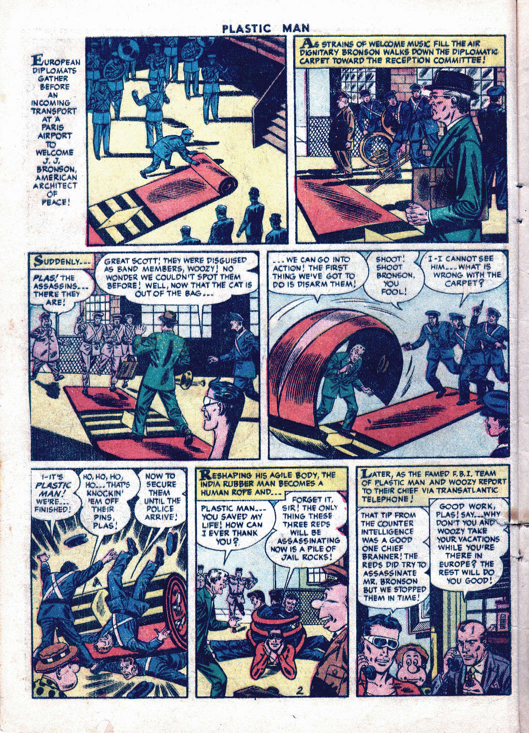 Read online Plastic Man (1943) comic -  Issue #49 - 4