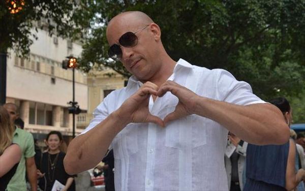 Vin Diesel está "enamorado" de Colombia (@vindiesel) 