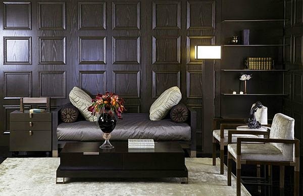 The wood on the walls is great idea