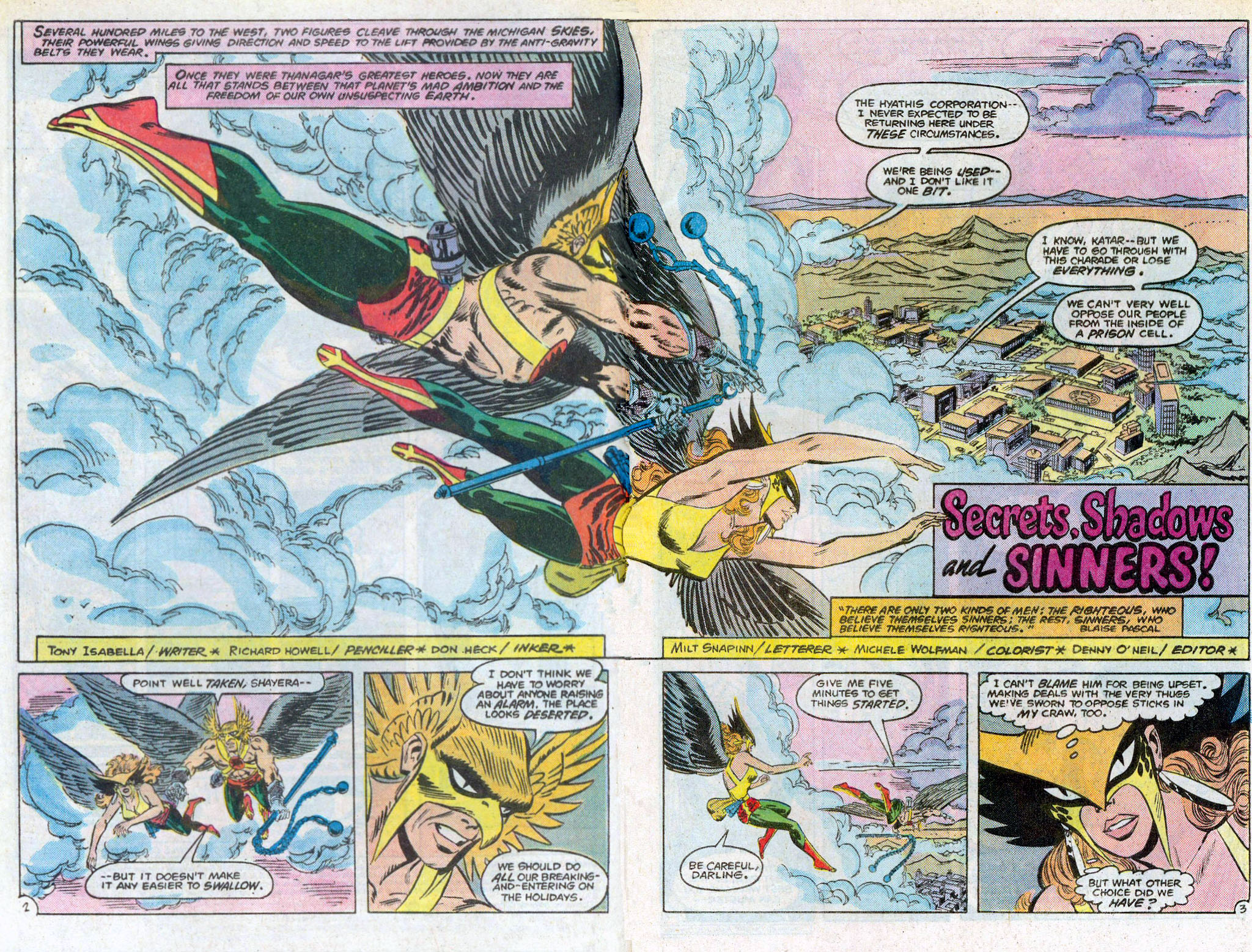 Hawkman (1986) Issue #3 #3 - English 4