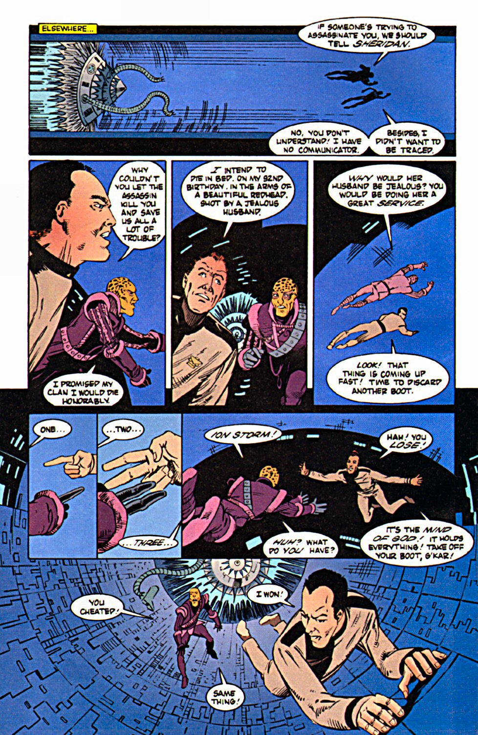 Read online Babylon 5 (1995) comic -  Issue #10 - 10