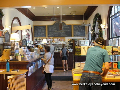 interior of The Depot Bookstore and Cafe in Mill Valley, California