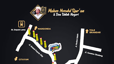 Traffic Rute Masjid Nurul Musthofa Center Traffic Rute Masjid Nurul Musthofa Center
