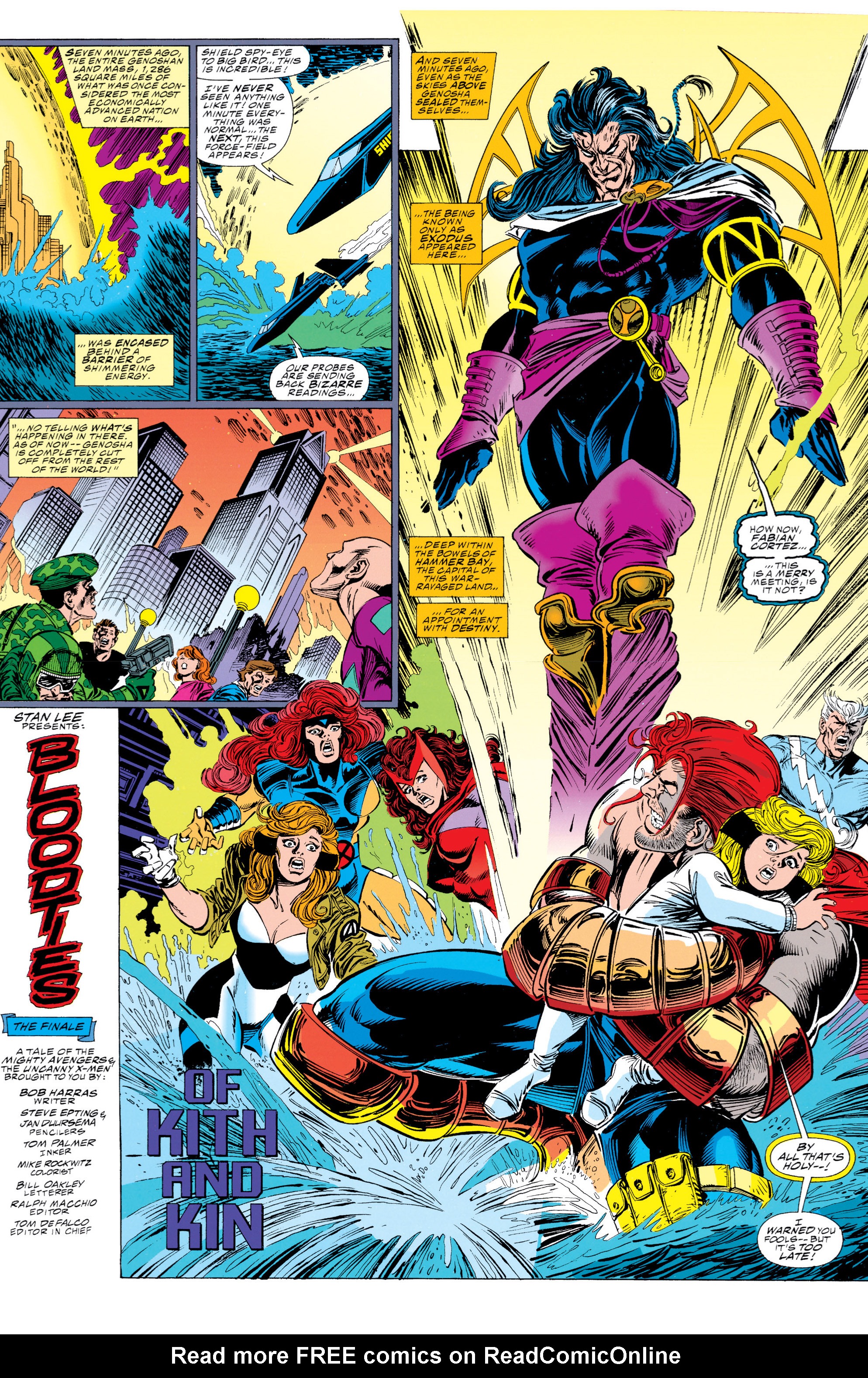 Read online Avengers: Avengers/X-Men - Bloodties comic -  Issue # TPB (Part 1) - 90