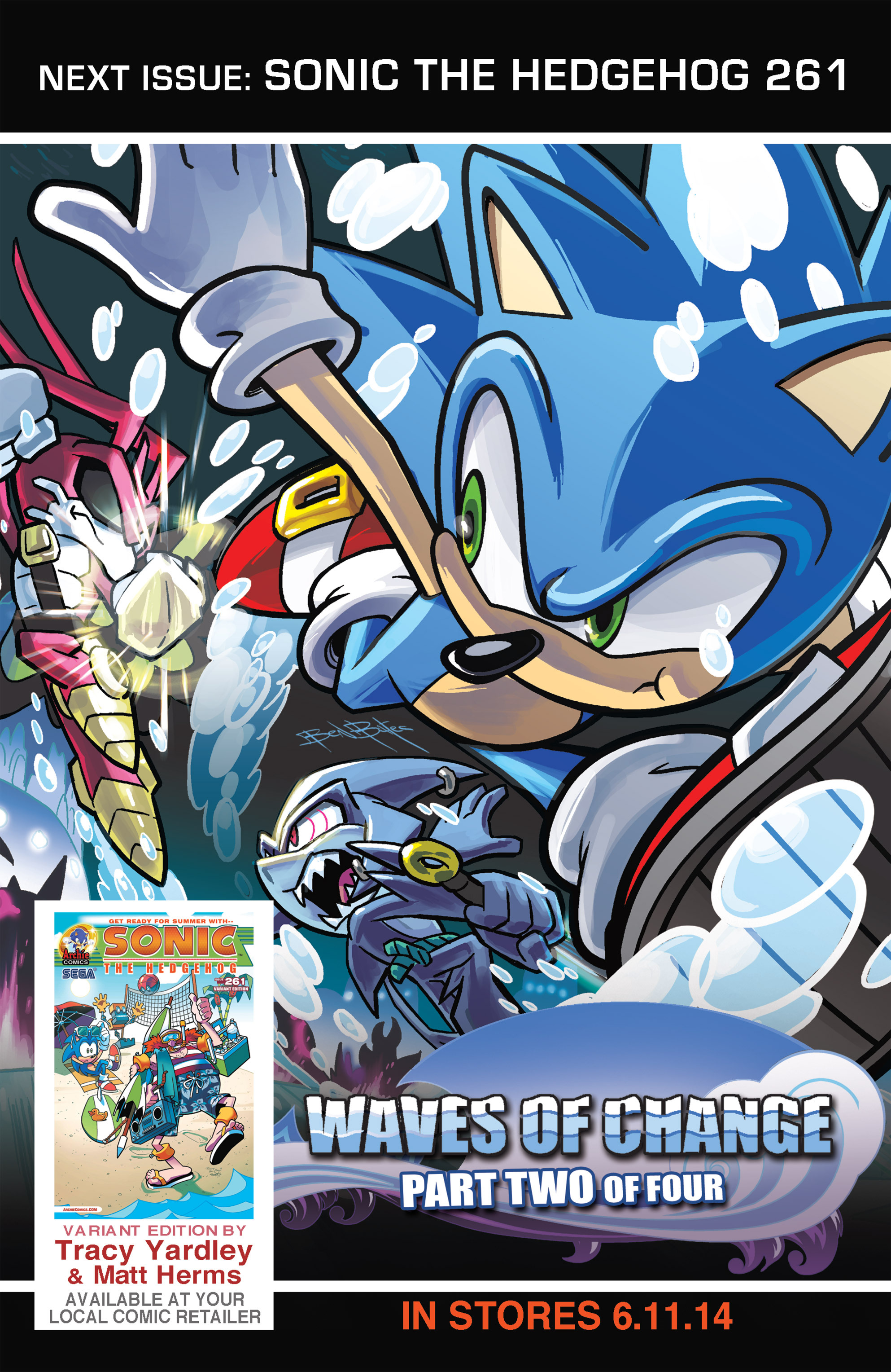 Read online Sonic The Hedgehog comic -  Issue #260 - 25