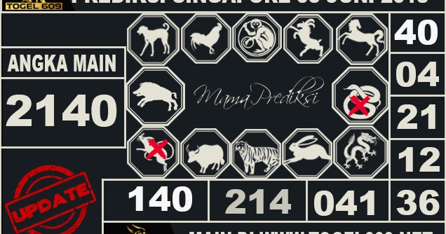 Prediksi Togel SINGAPORE MINGGU 362018 Togel 609