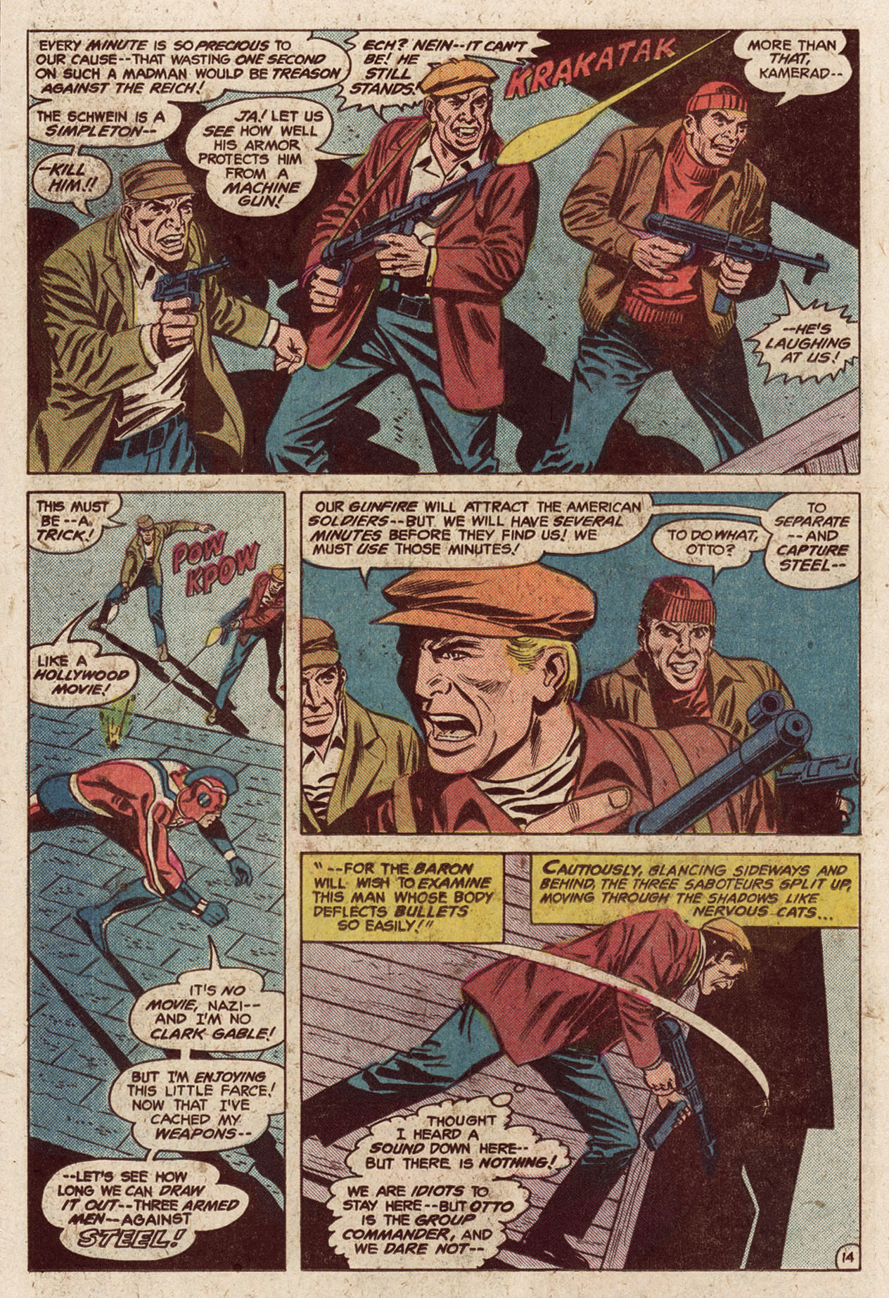 Read online Steel, The Indestructible Man comic -  Issue #1 - 26