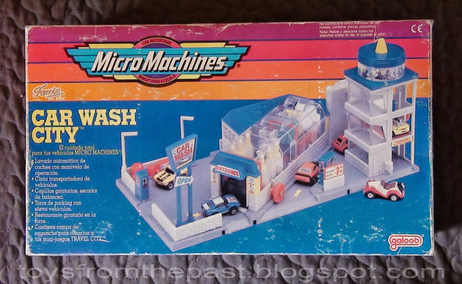 1988 Galoob Micro Machines Super City with Box (1A)