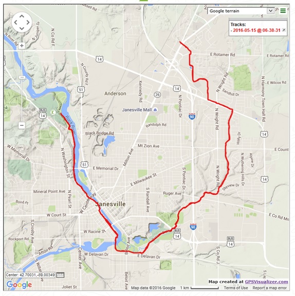 Mama's Basecamp Janesville Segment of the Ice Age Trail