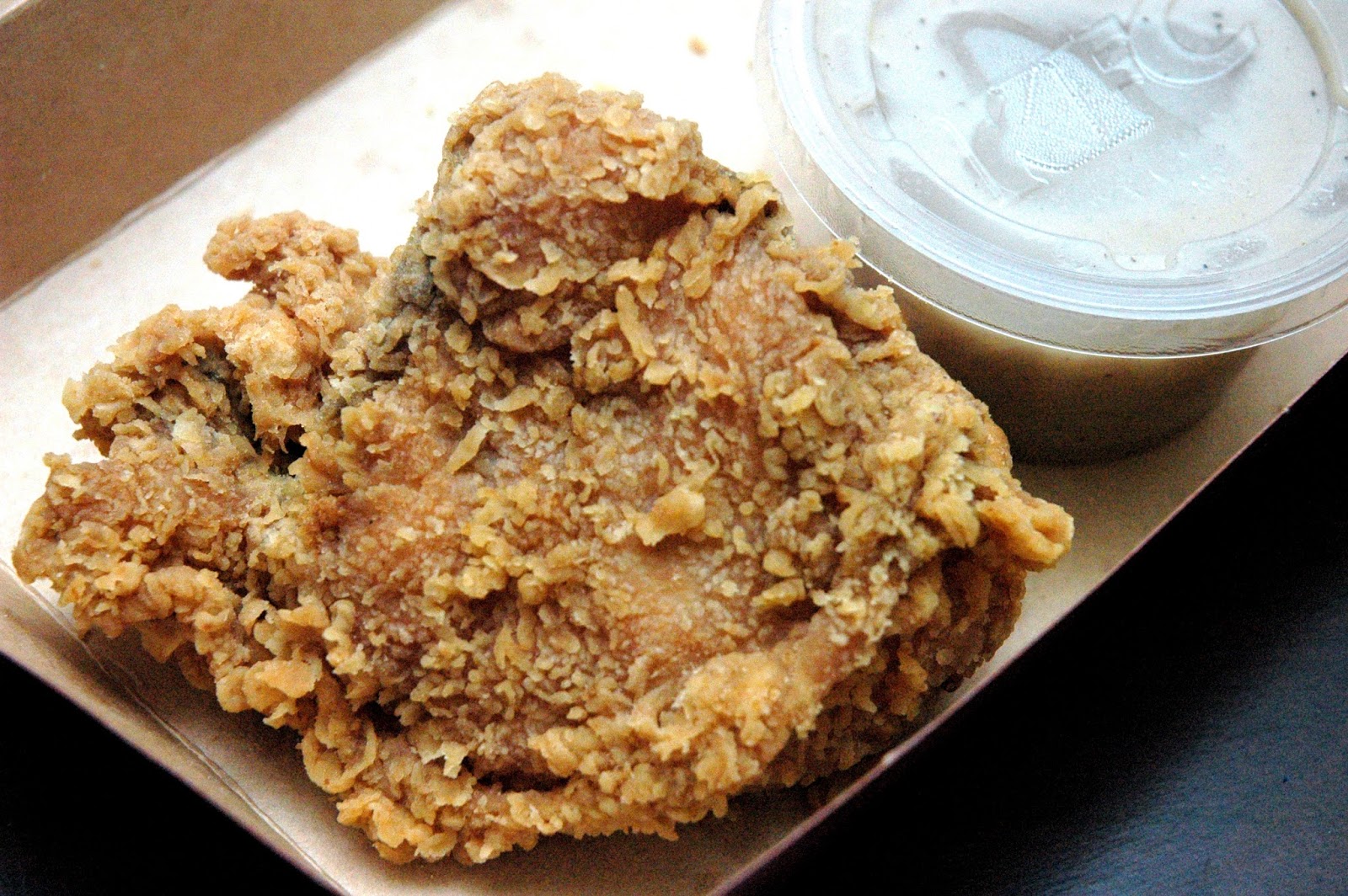 DUDE FOR FOOD: Make That Extra Crispy by The Colonel To Start The Year