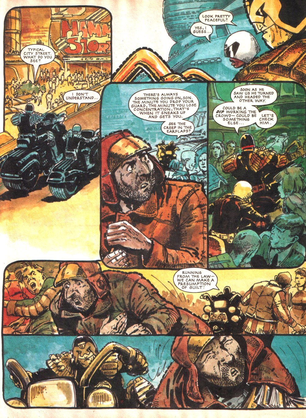 Read online Judge Dredd: The Complete Case Files comic -  Issue # TPB 13 (Part 2) - 126