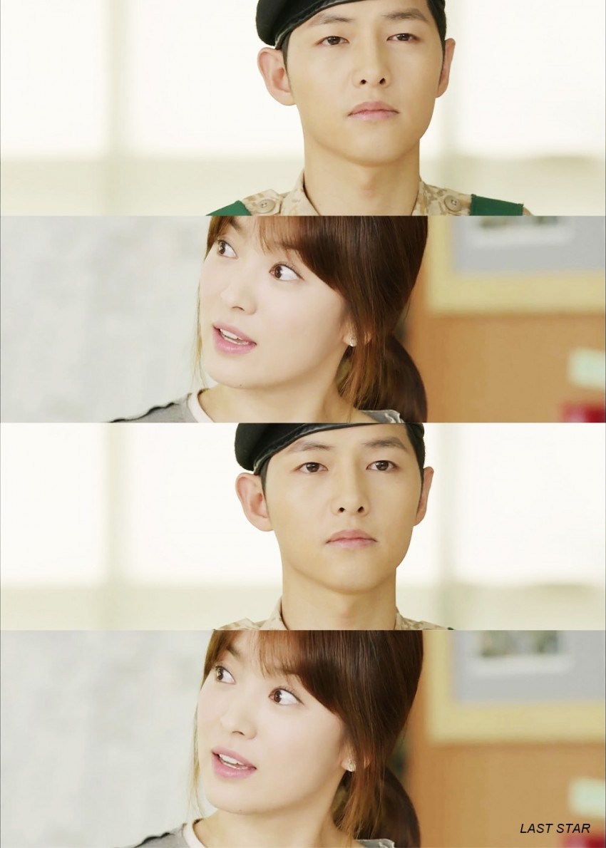 [태양의후예] 9화 팔불출 유시진X 군알못 강모연 캡쳐.jpg | 인스티즈