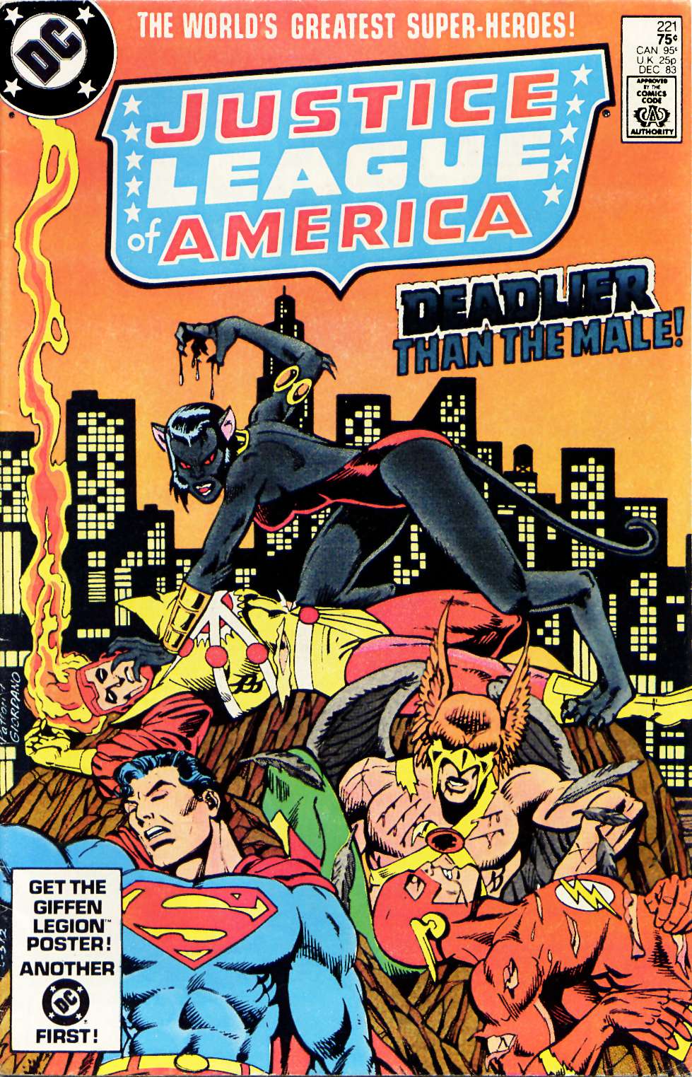 Read online Justice League of America (1960) comic -  Issue #221 - 1