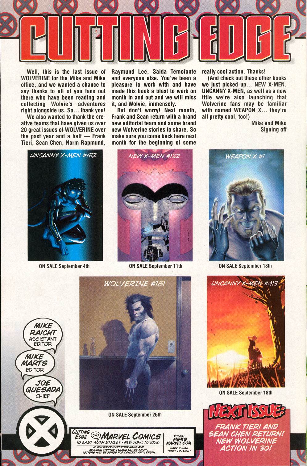 Read online Wolverine (1988) comic -  Issue #180 - 25