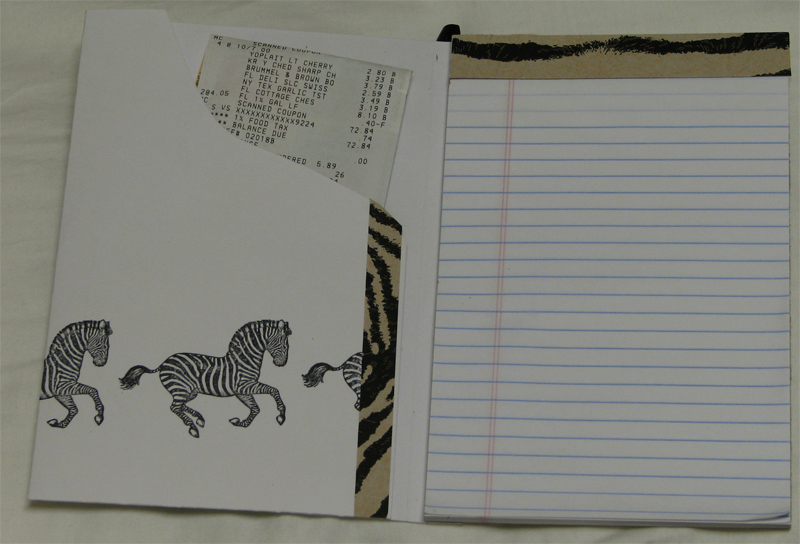 Magnolia's Place Junior Legal Pad Cover and Postit Note Holder Revisited