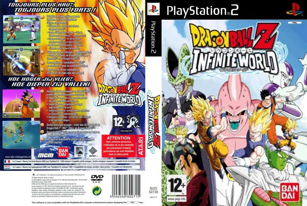 Download Dragon Ball Z Infinite World Ps2 Iso Completo Mega